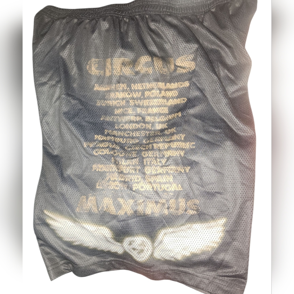 NEW TRAVIS SCOTT UTOPIA TOUR XL EXCLUSIVE SHORTS MESH FADED PRINT CIRCUS MAXIMUS - Picture 5 of 7